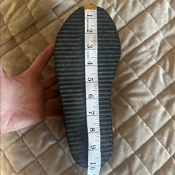 Moschino Black Logo Slide Sandals Gold MOSCHINO Hardware Designer Platform Slide - Picture 11 of 12